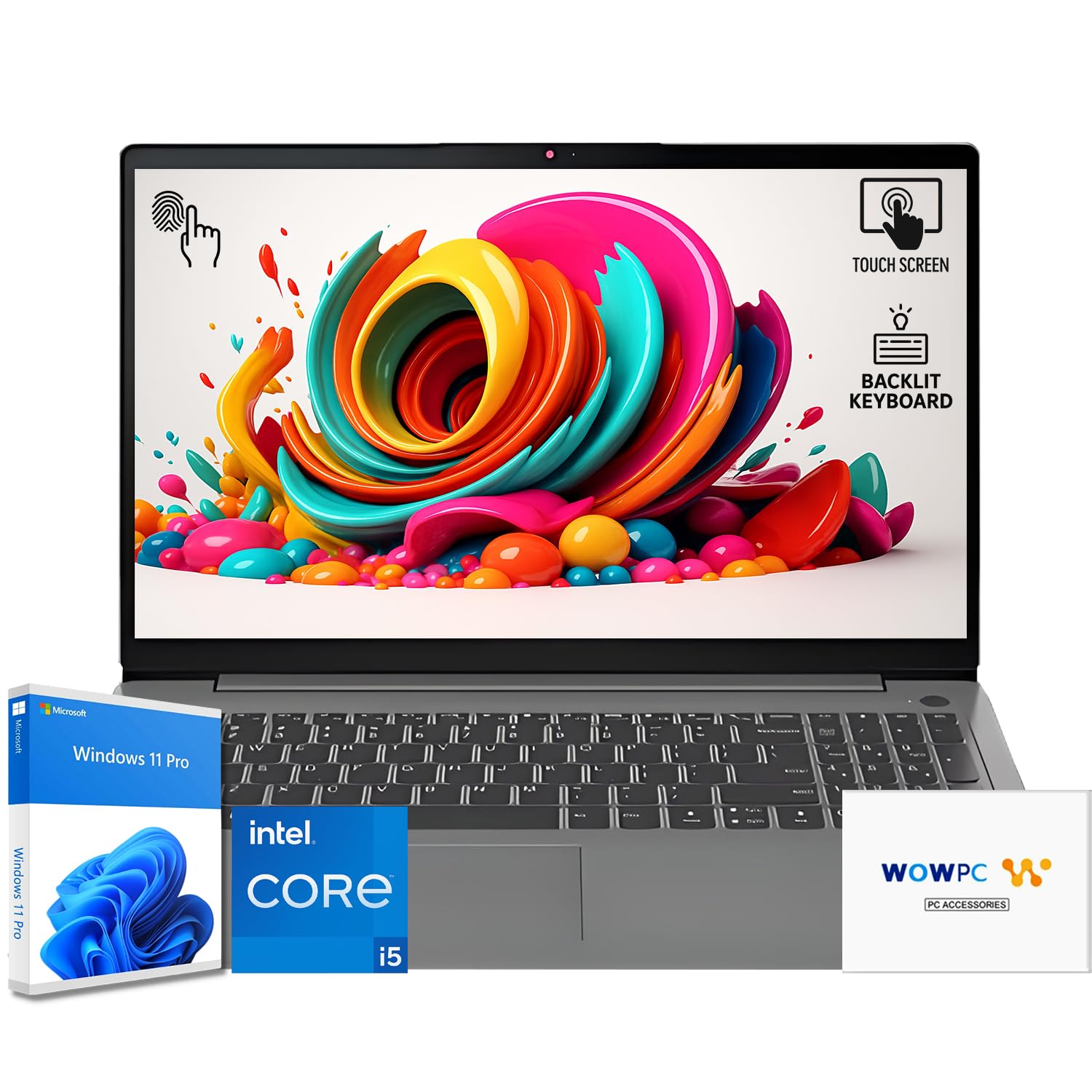 Amazon.com: Lenovo IdeaPad 3 Business Laptop with Backlit Keyboard